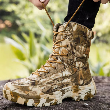 Insulated Camo Hunting Boots | Zyphhra