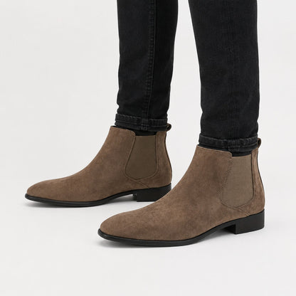 Premium Suede Chelsea Boots | Zyphhra