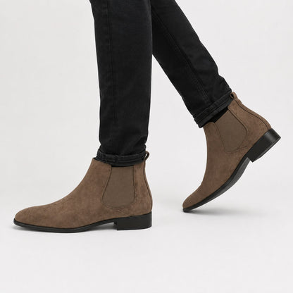 Premium Suede Chelsea Boots | Zyphhra