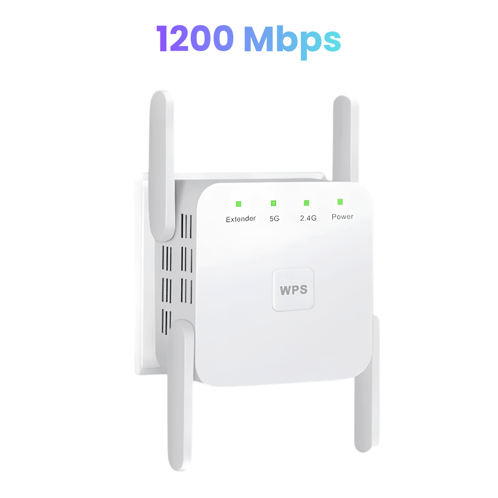 Universal Dual-Band WiFi Signal Booster | Zyphhra