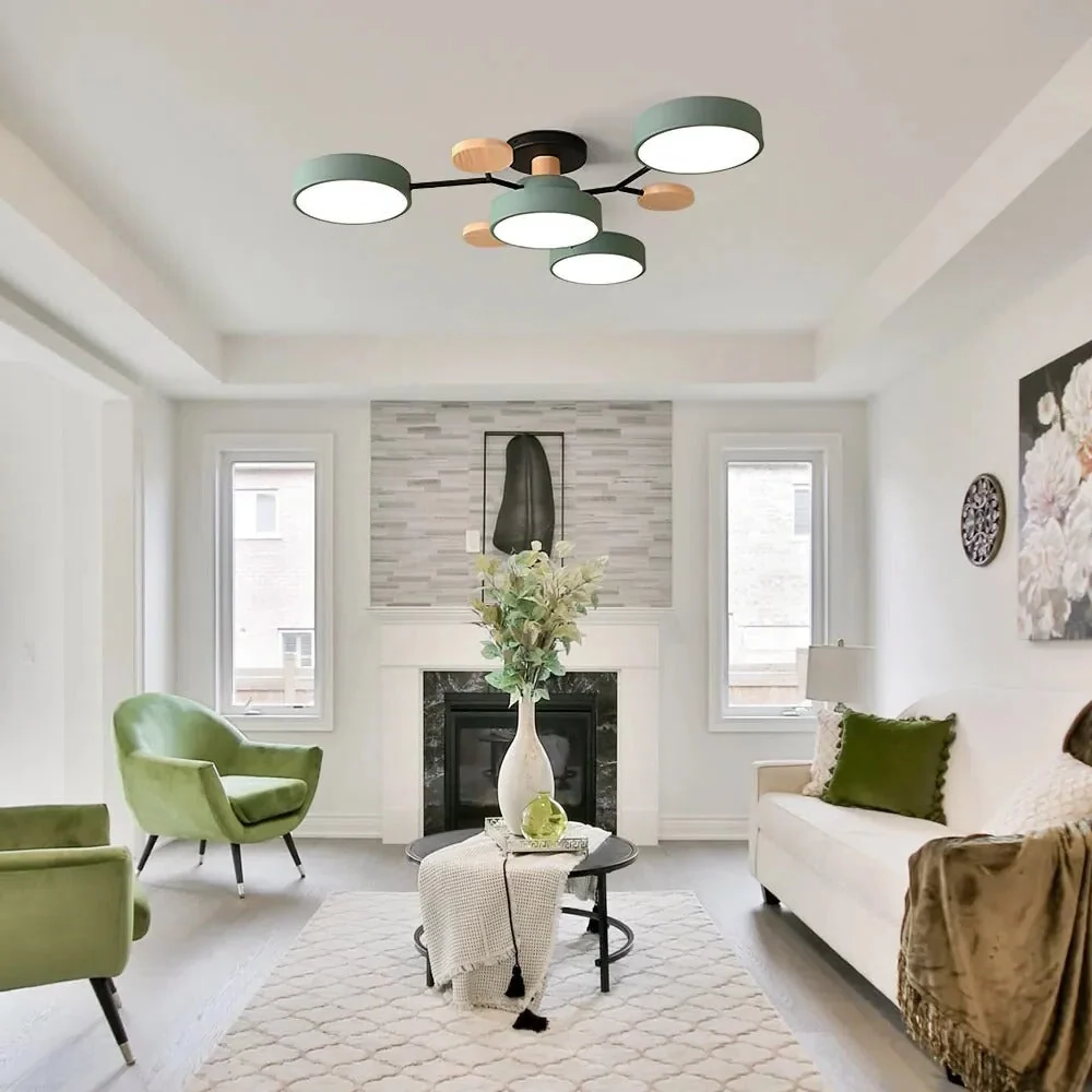 Sleek Circular LED Ceiling Fixture | Zyphhra