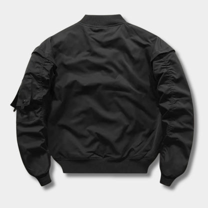 Tactical Patch Bomber Jacket | Zyphhra