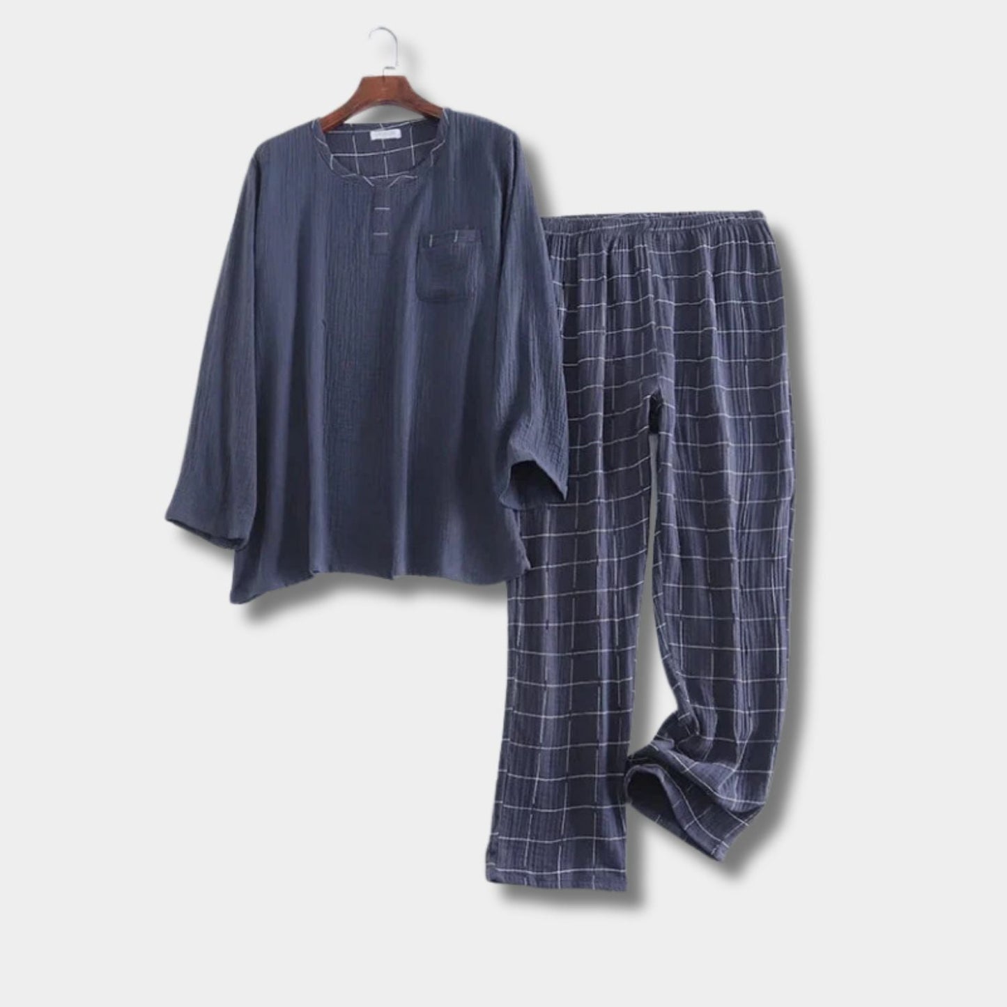 Textured Short Sleeve Pyjama Set | Zyphhra