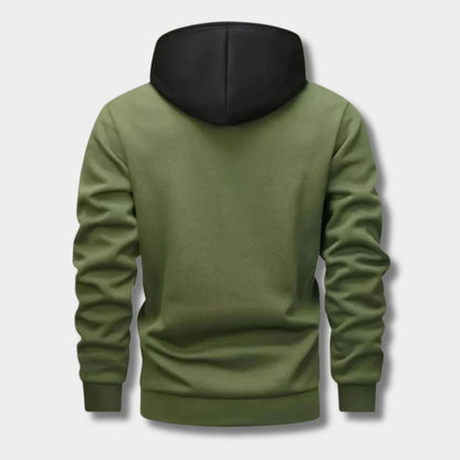 Colour Block Pullover Hoodie | Zyphhra