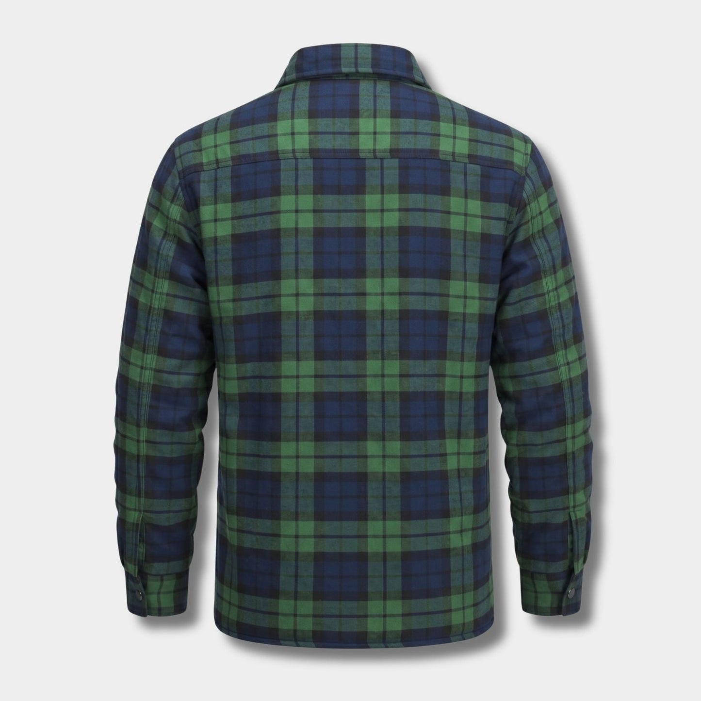 Quilted Check Flannel Shirt Jacket | Zyphhra