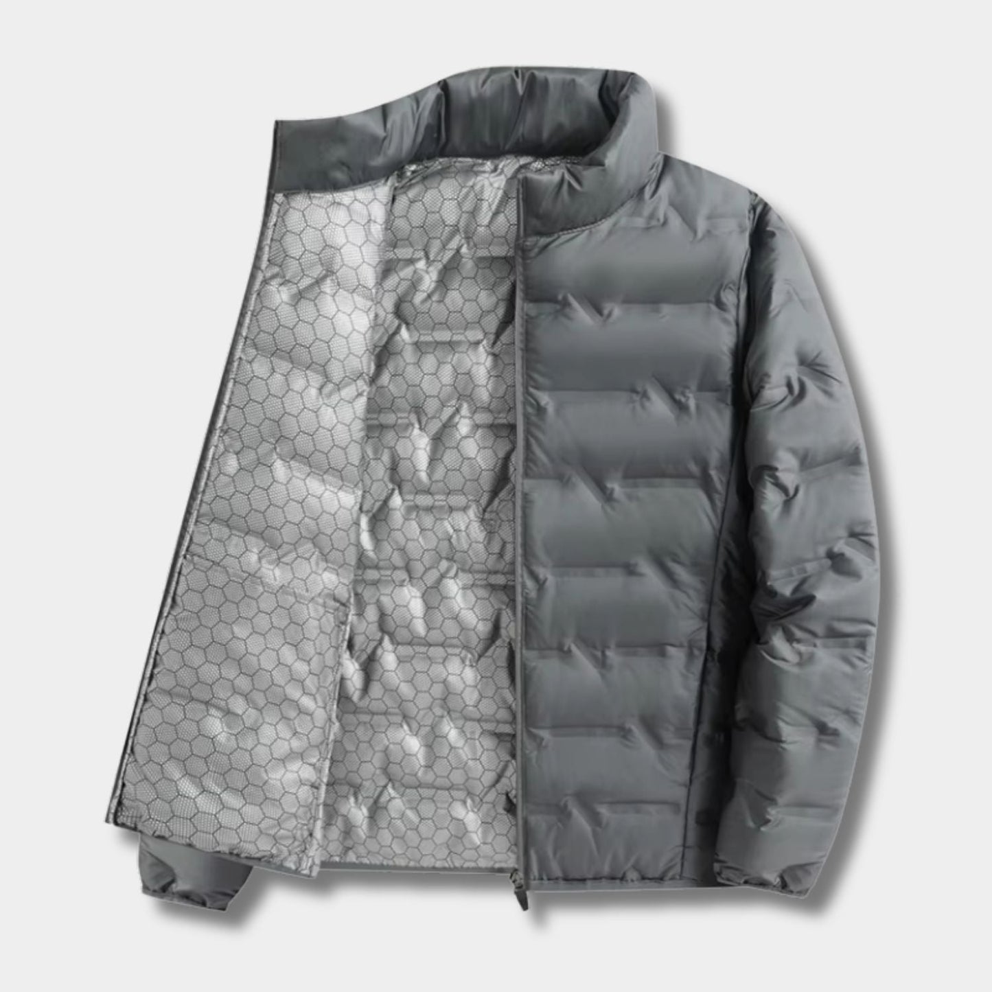 Weather Ready High Collar Puffer Jacket | Zyphhra