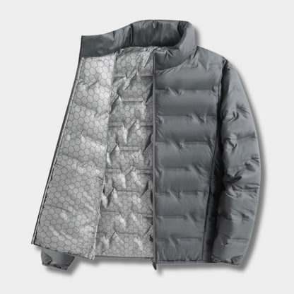 Weather Ready High Collar Puffer Jacket | Zyphhra