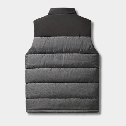 Stand Collar Puffer Gilet | Zyphhra