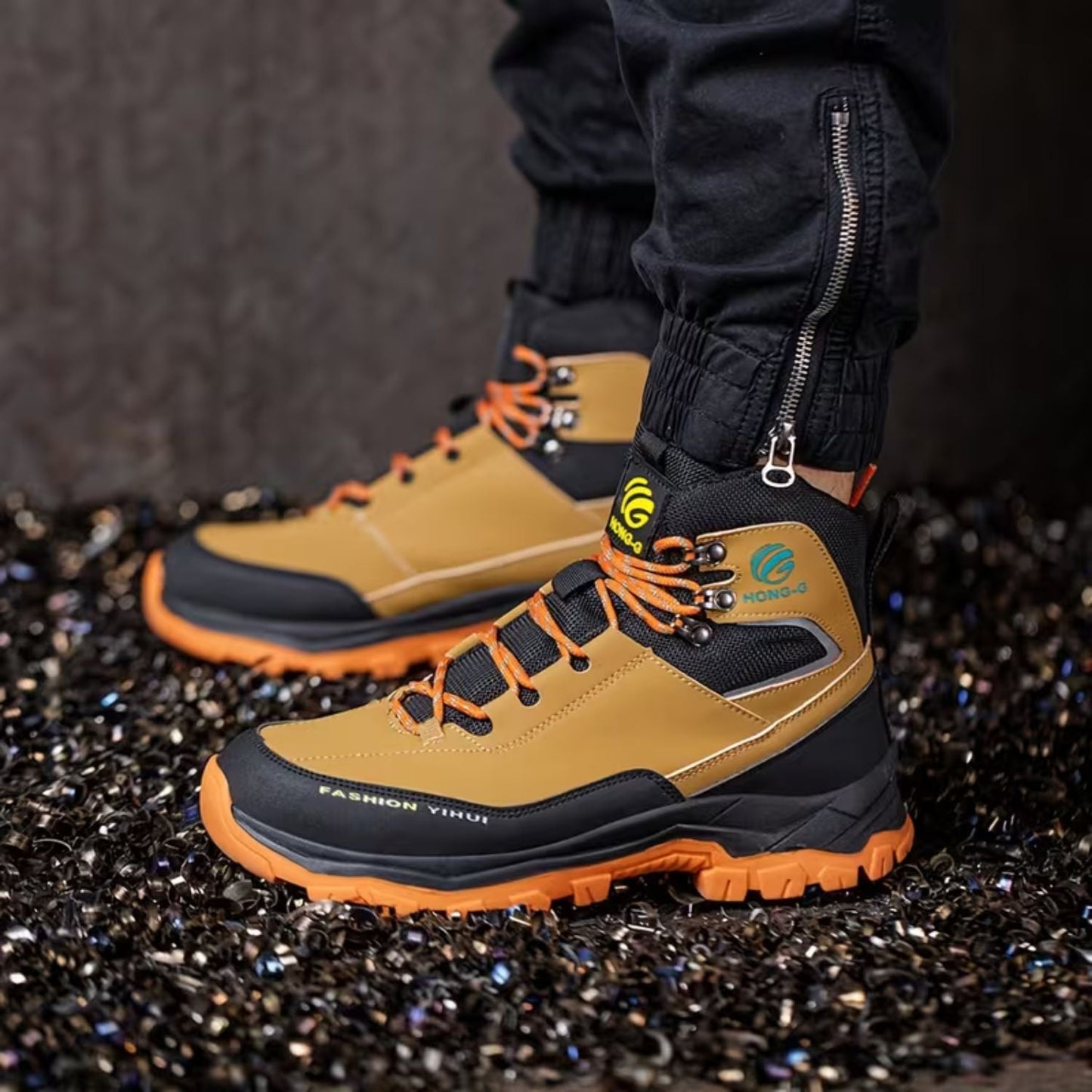 Anti-Puncture Work Boots | Zyphhra
