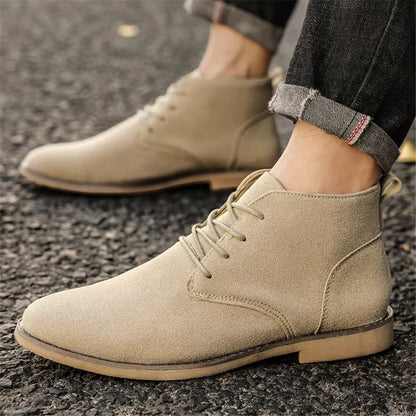 Refined Suede Dress Boots | Zyphhra