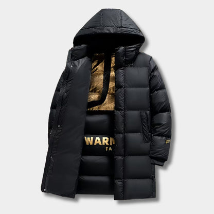 Extra Thick Hooded Puffer Ski Coat | Zyphhra