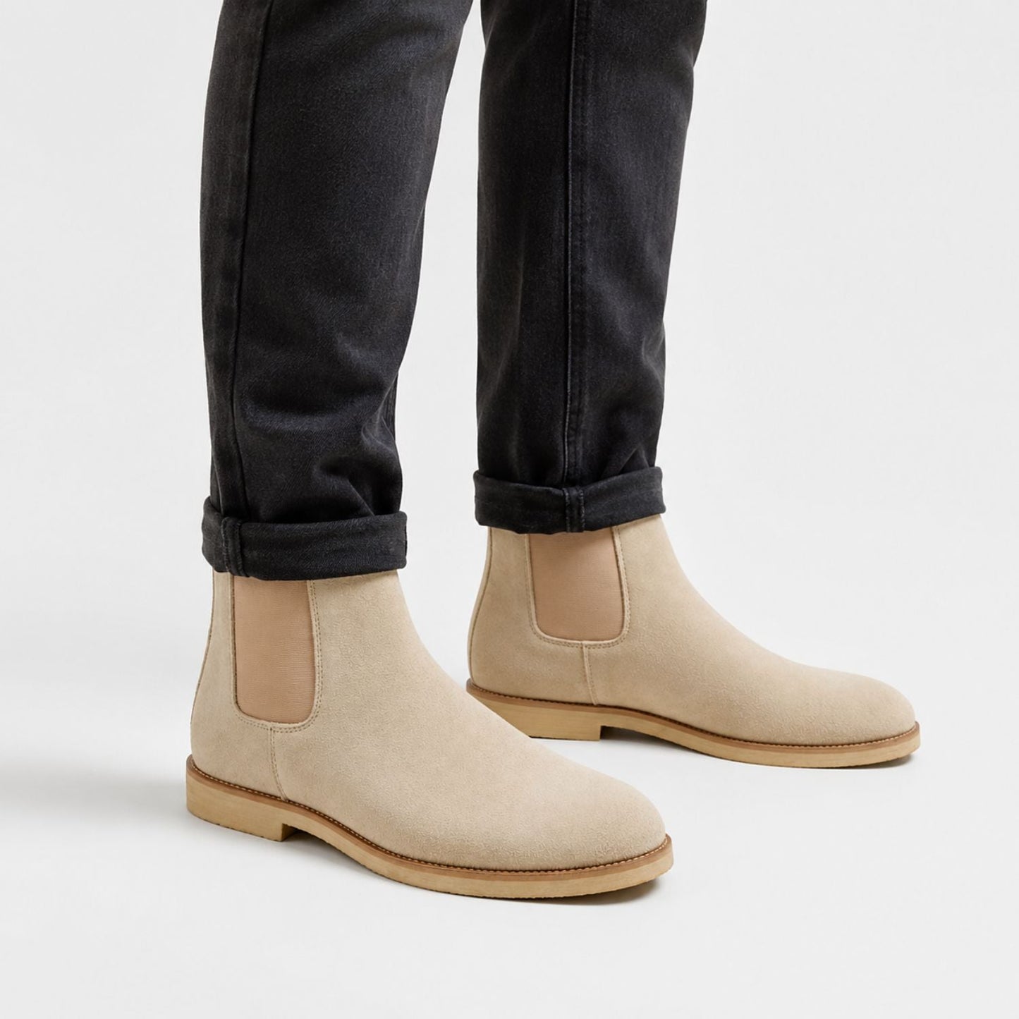 Suede Chelsea Ankle Boots | Zyphhra