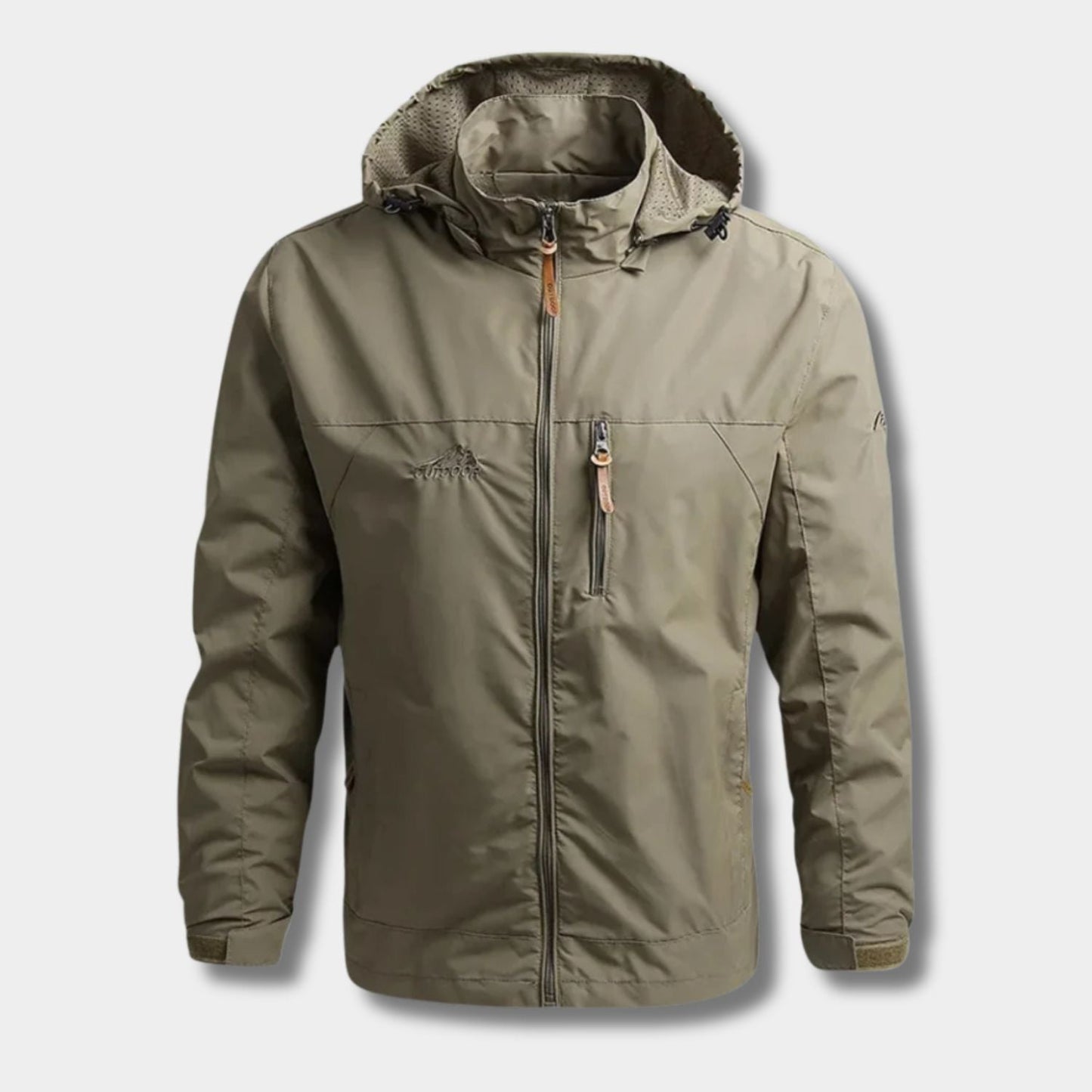 Lightweight Hooded Outdoor Waterproof Jacket | Zyphhra