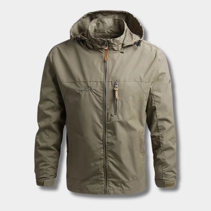 Lightweight Hooded Outdoor Waterproof Jacket | Zyphhra