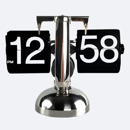 Classic Vintage Flip Desk Clock  | Zyphhra
