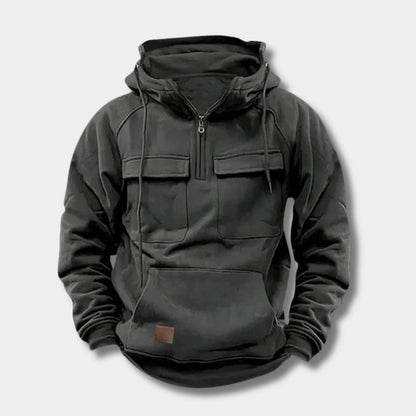 Fleece Utility Winter Hoodie | Zyphhra
