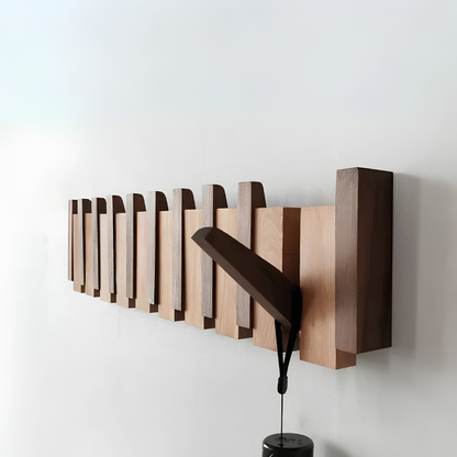 Elegant Wooden Piano Coat Hanger | Zyphhra