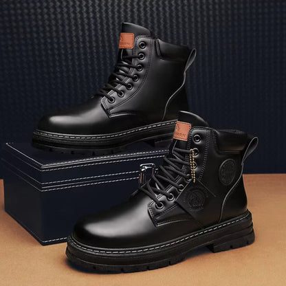 Classic Lace-Up Snow Boots | Zyphhra