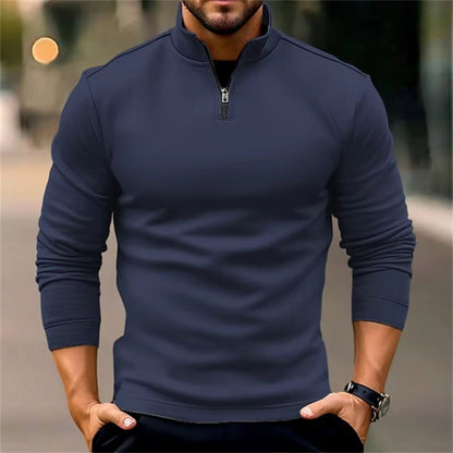 Quarter-Zip Essential Jumper | Zyphhra