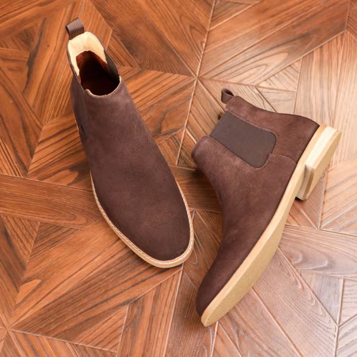 Classic Suede Chelsea Boots | Zyphhra