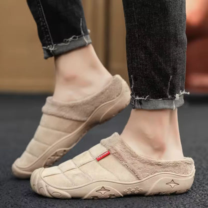 Quilted Plush Slip-On Slippers | Zyphhra