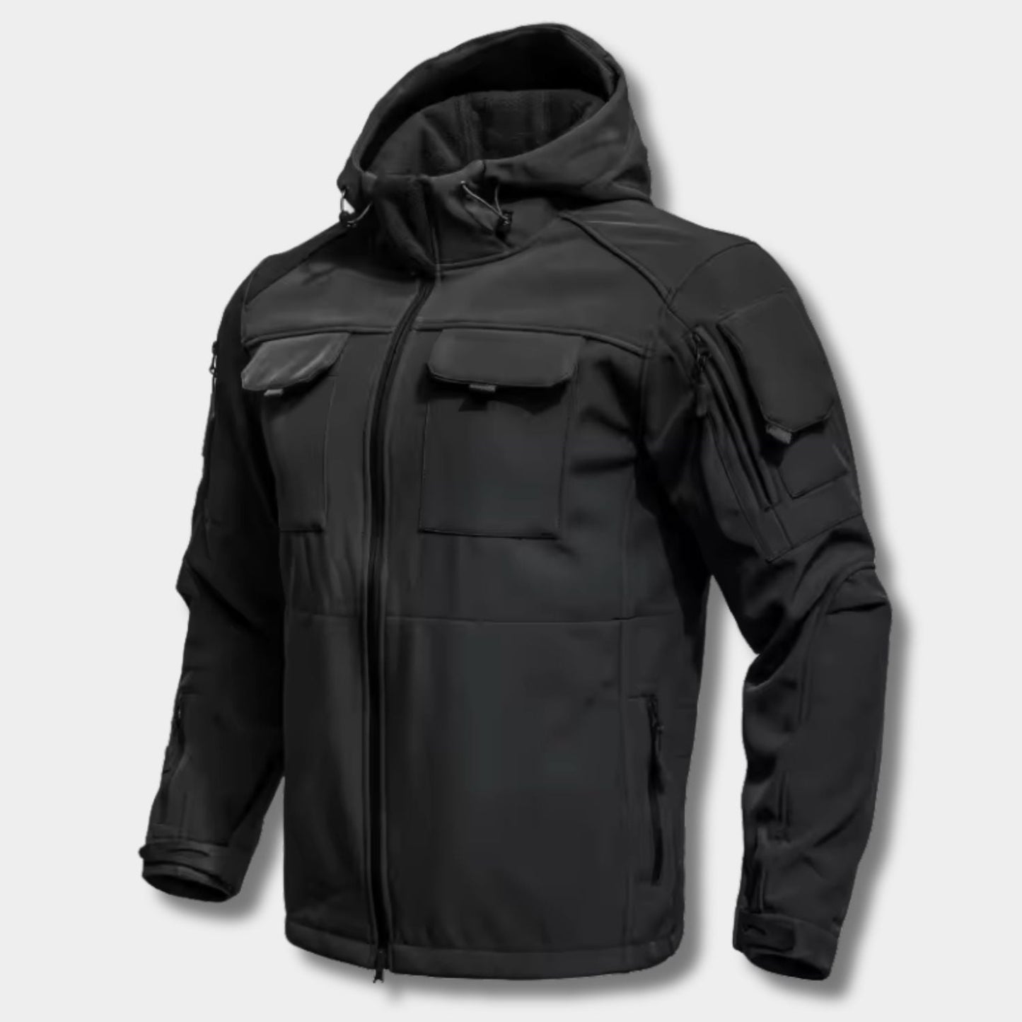 Tactical Utility Hooded Waterproof Jacket | Zyphhra