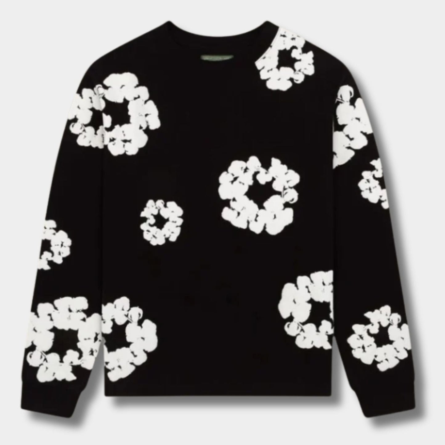 Floral Print Crew Neck Jumper | Zyphhra