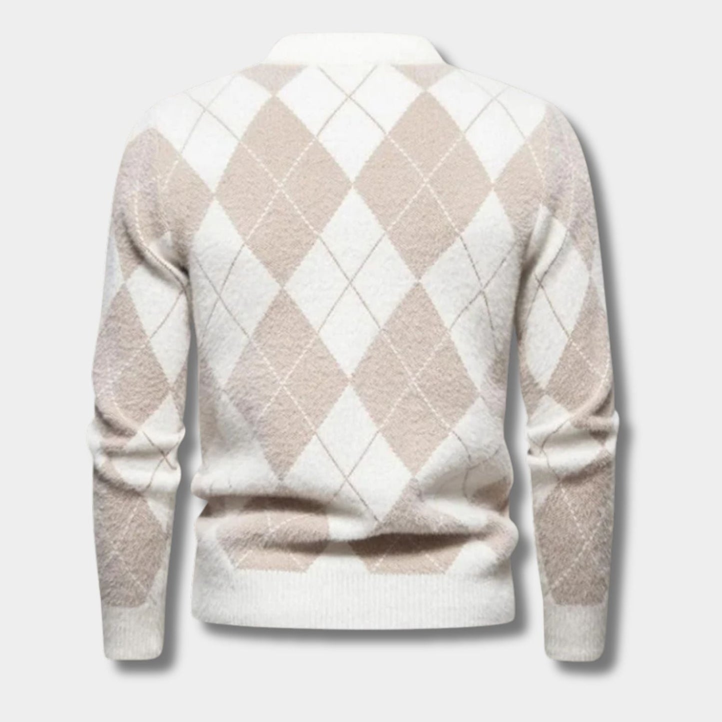 Argyle Knit Jumper | Zyphhra