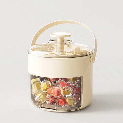 Compact Ice Cube Maker & Container | Zyphhra