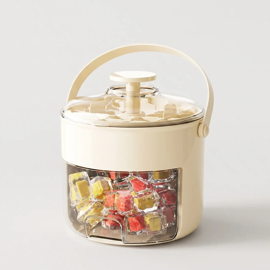 Compact Ice Cube Maker & Container | Zyphhra