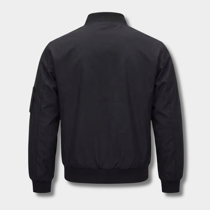 Metallic Zip Bomber Jacket | Zyphhra