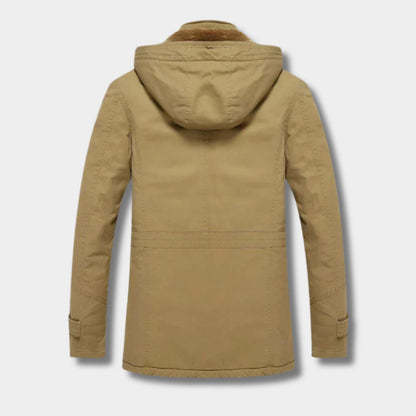 Fleece Lined Utility Winter Jacket | Zyphhra