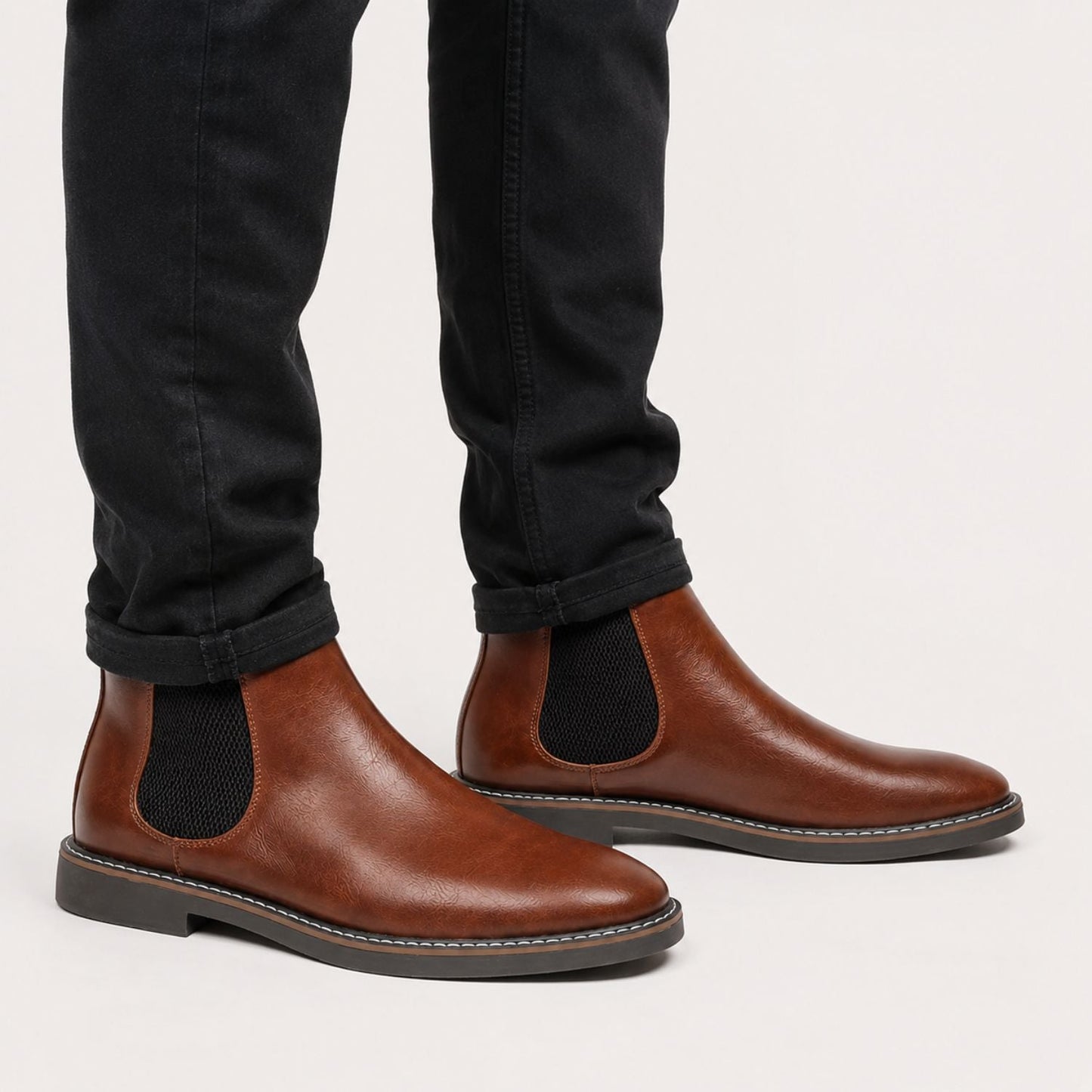 Heritage Leather Chelsea Boots | Zyphhra