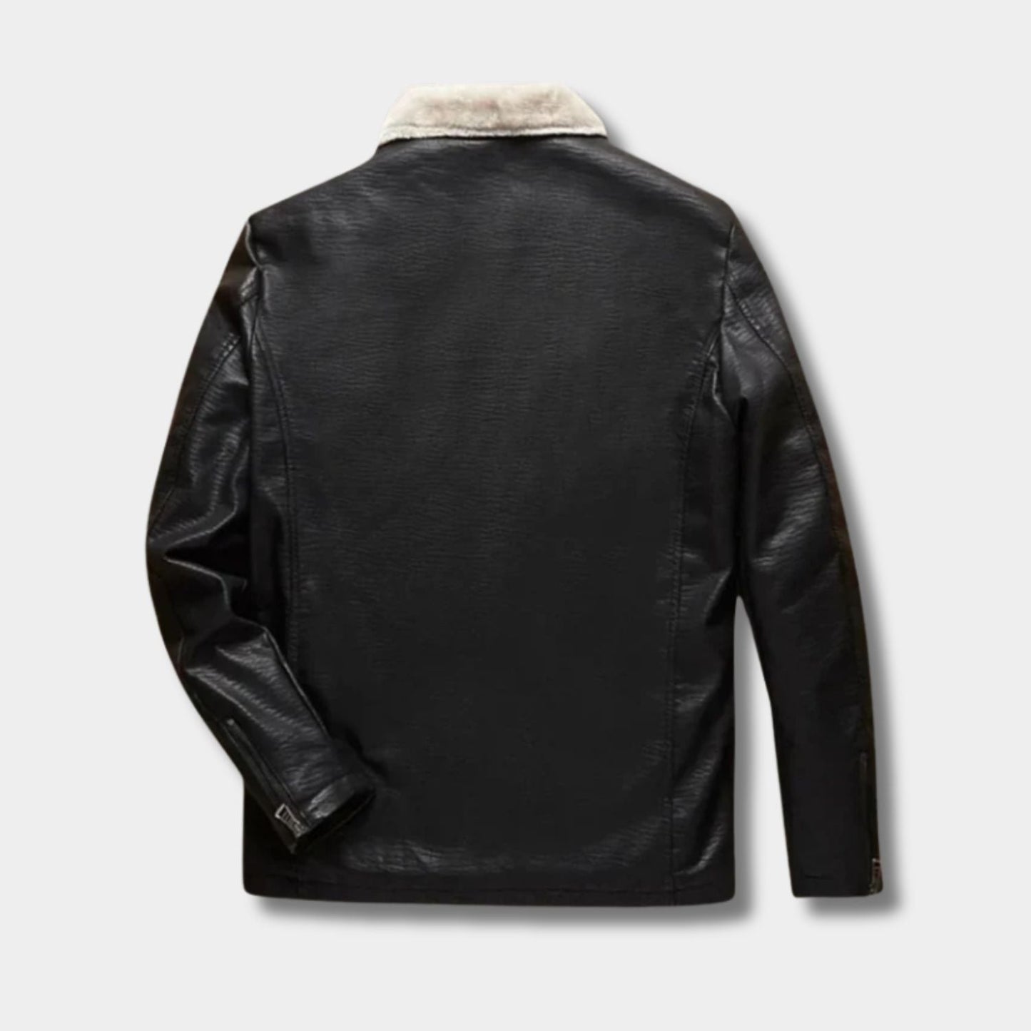 Classic Winter Leather Jacket | Zyphhra