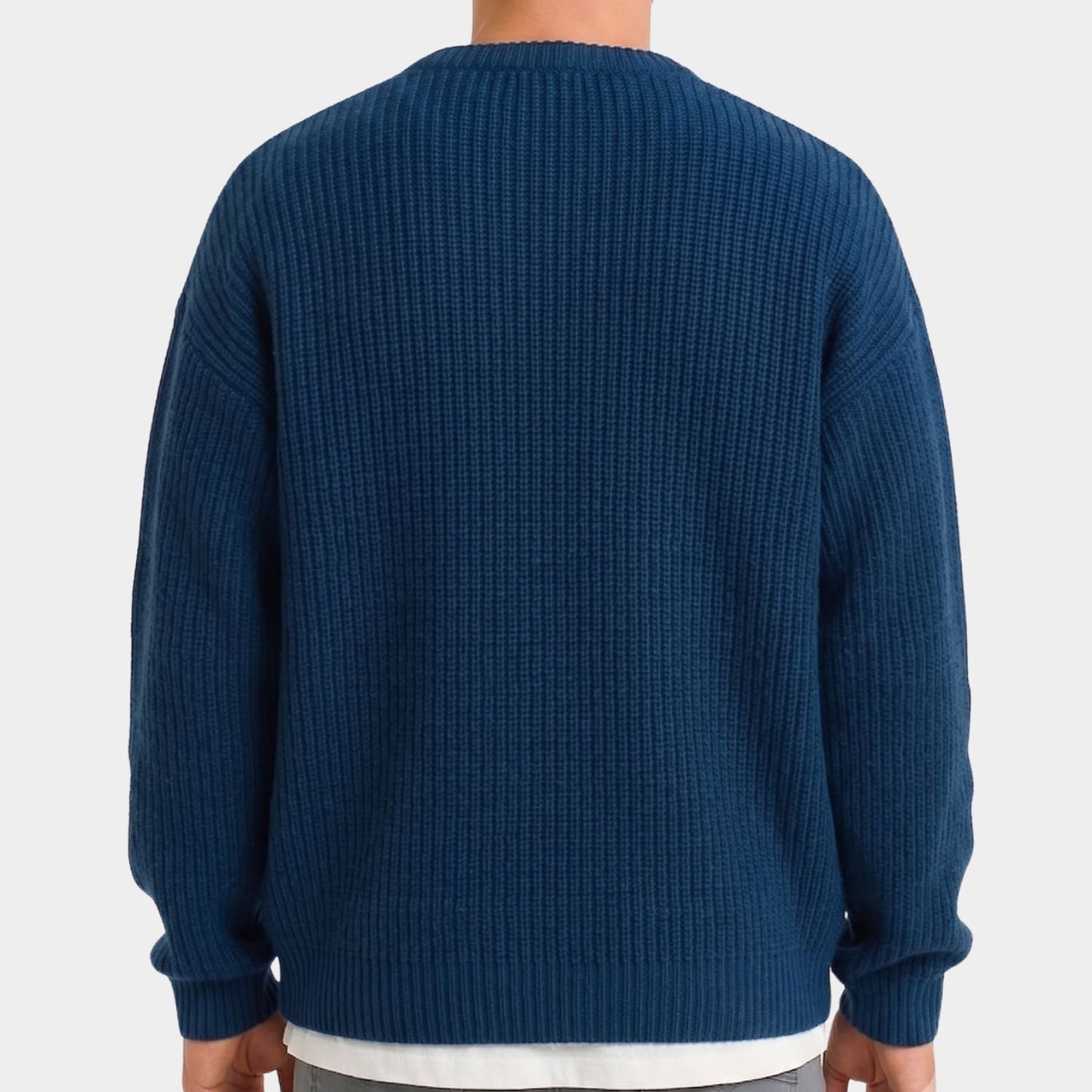 Oversized Ribbed Knit Jumper | Zyphhra