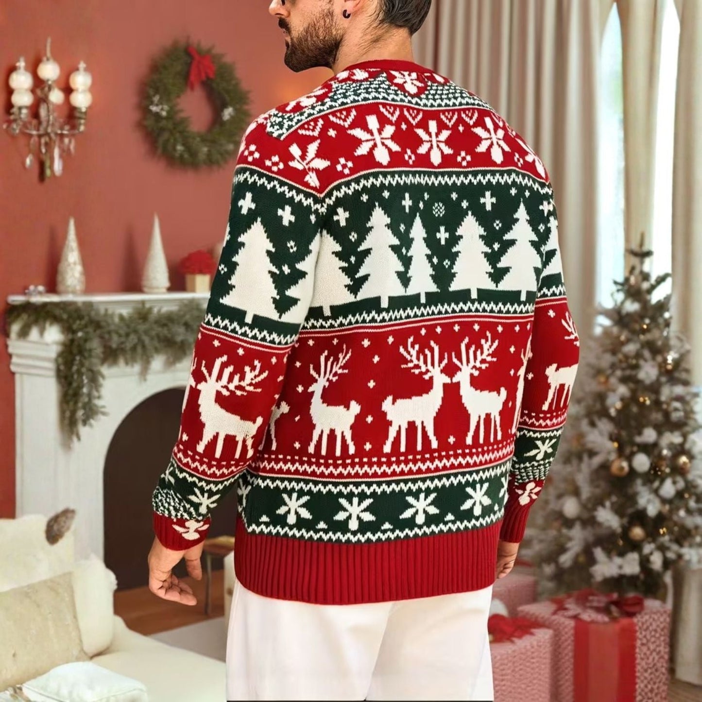 Reindeer Christmas Jumper | Zyphhra