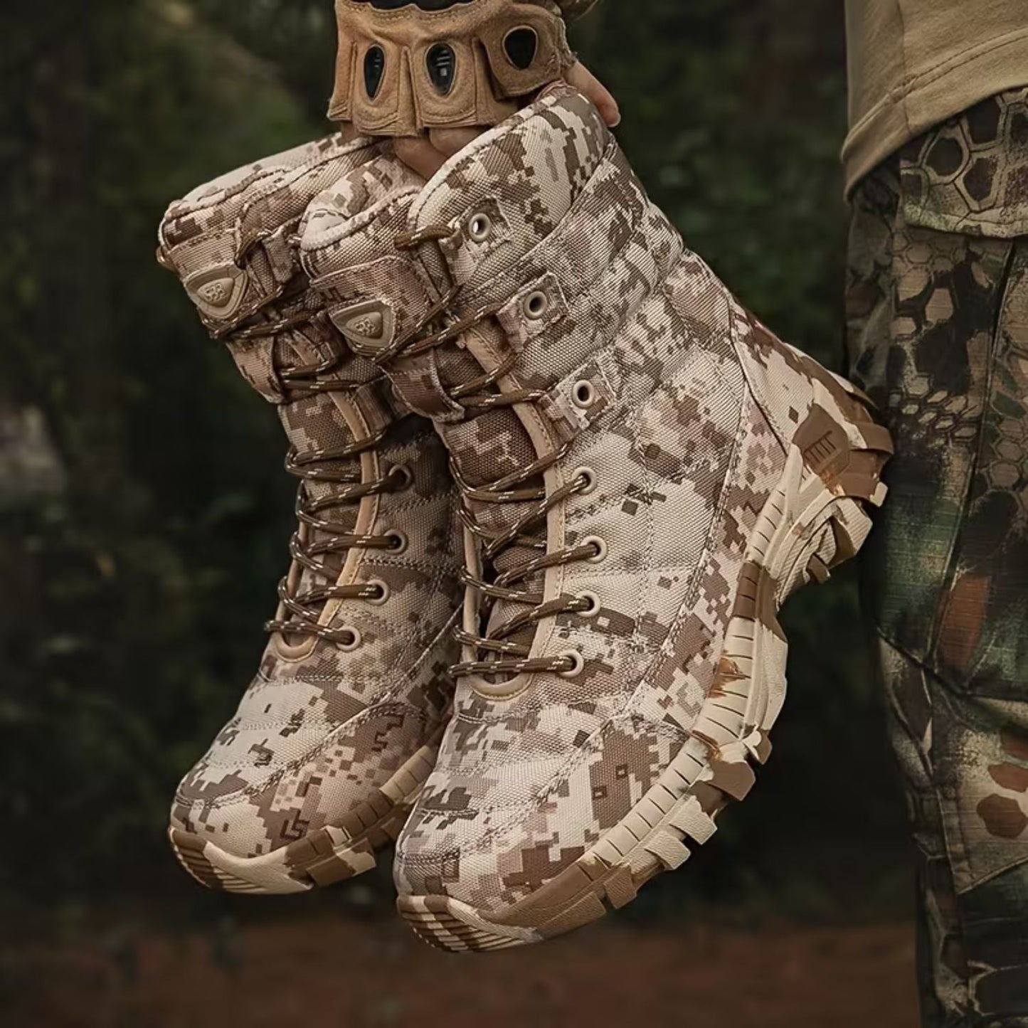 Camouflage Hunting Boots | Zyphhra