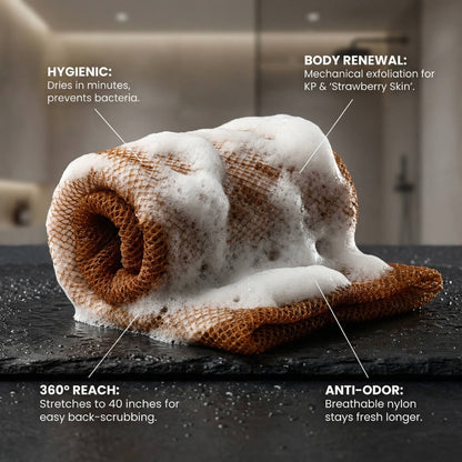 African Net Sponge – Body Exfoliating Washcloth