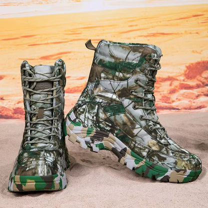 Insulated Camo Hunting Boots | Zyphhra