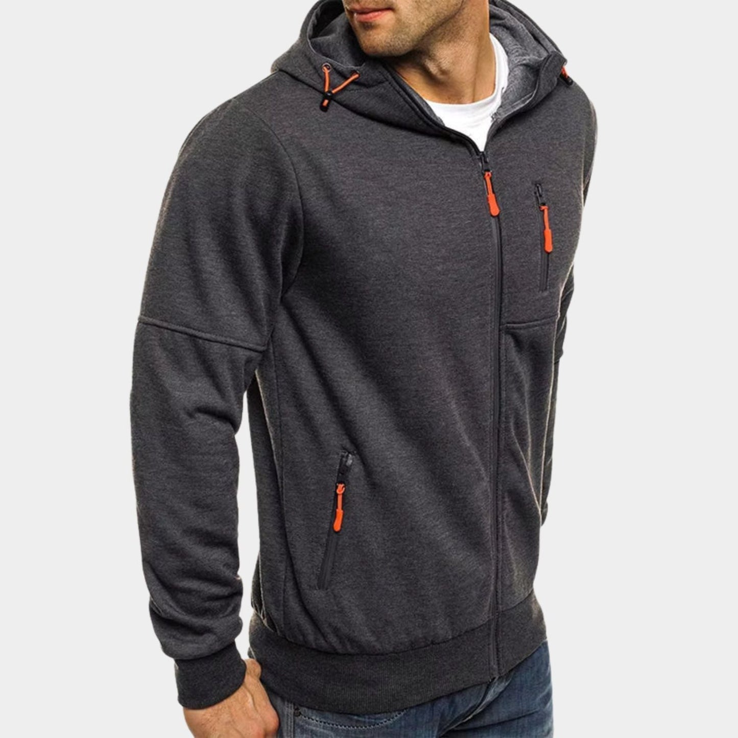 Full Zip Utility Hoodie | Zyphhra