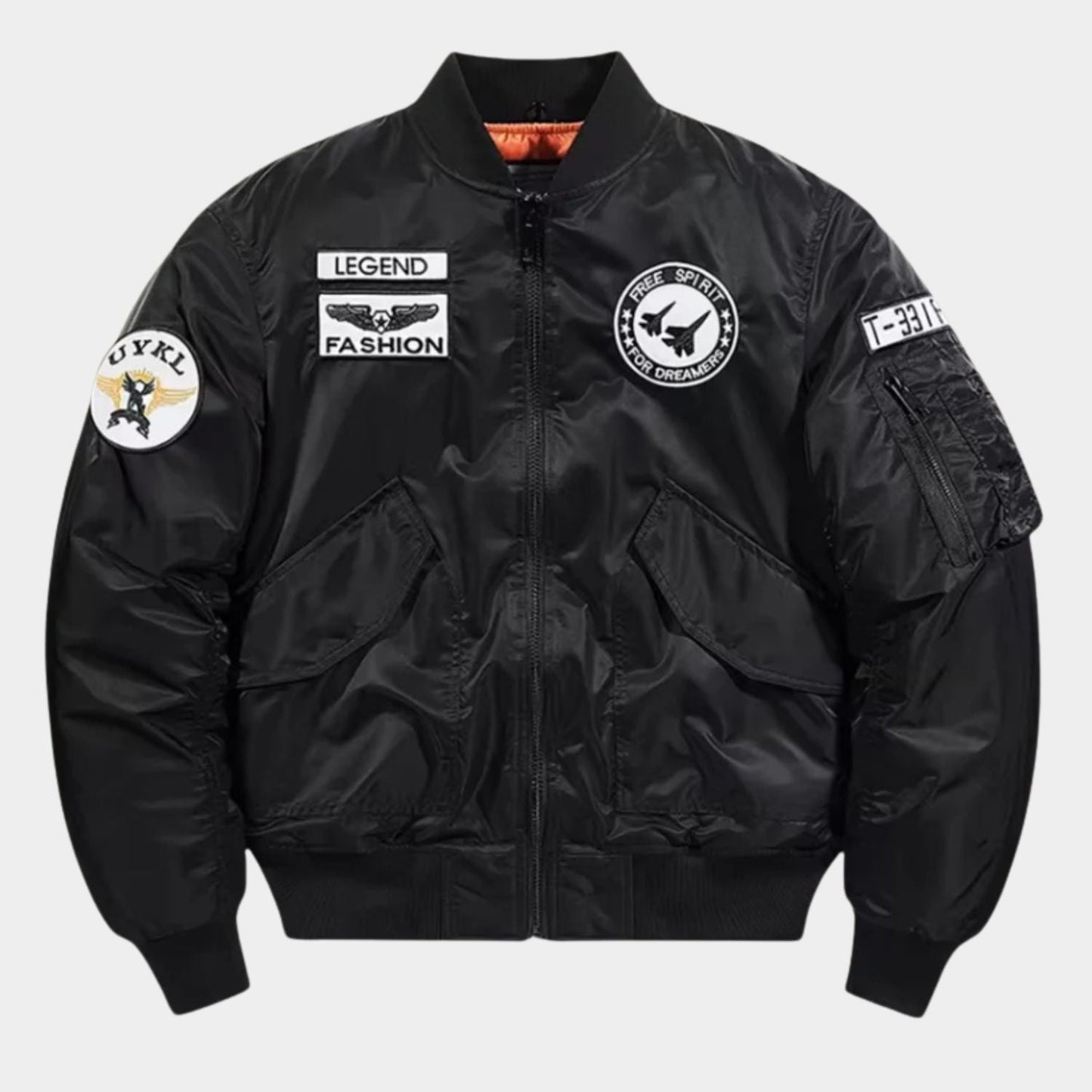 Oversized Flight Aviator Jacket | Zyphhra