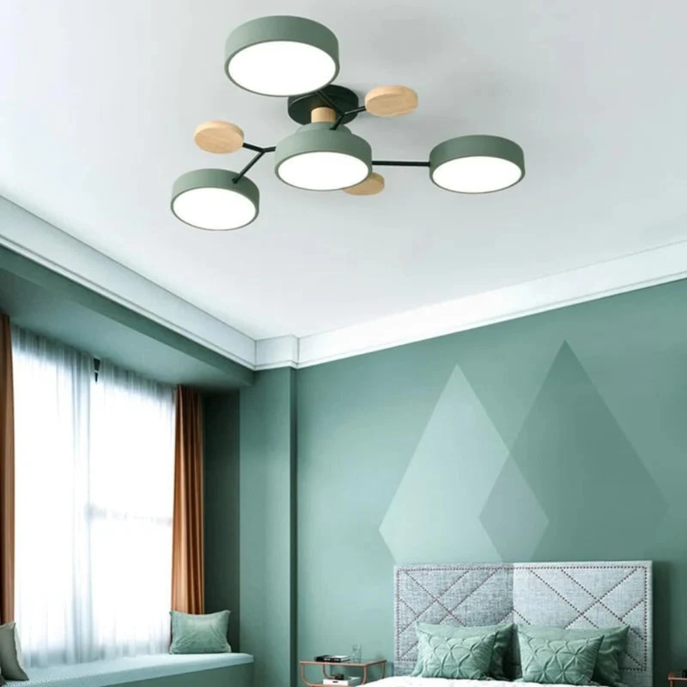 Sleek Circular LED Ceiling Fixture | Zyphhra