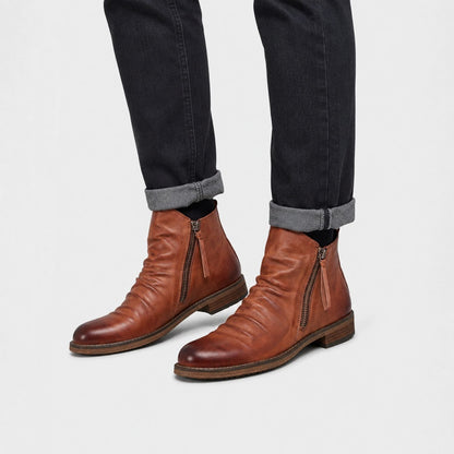 Vintage Side Zip Dress Boots | Zyphhra