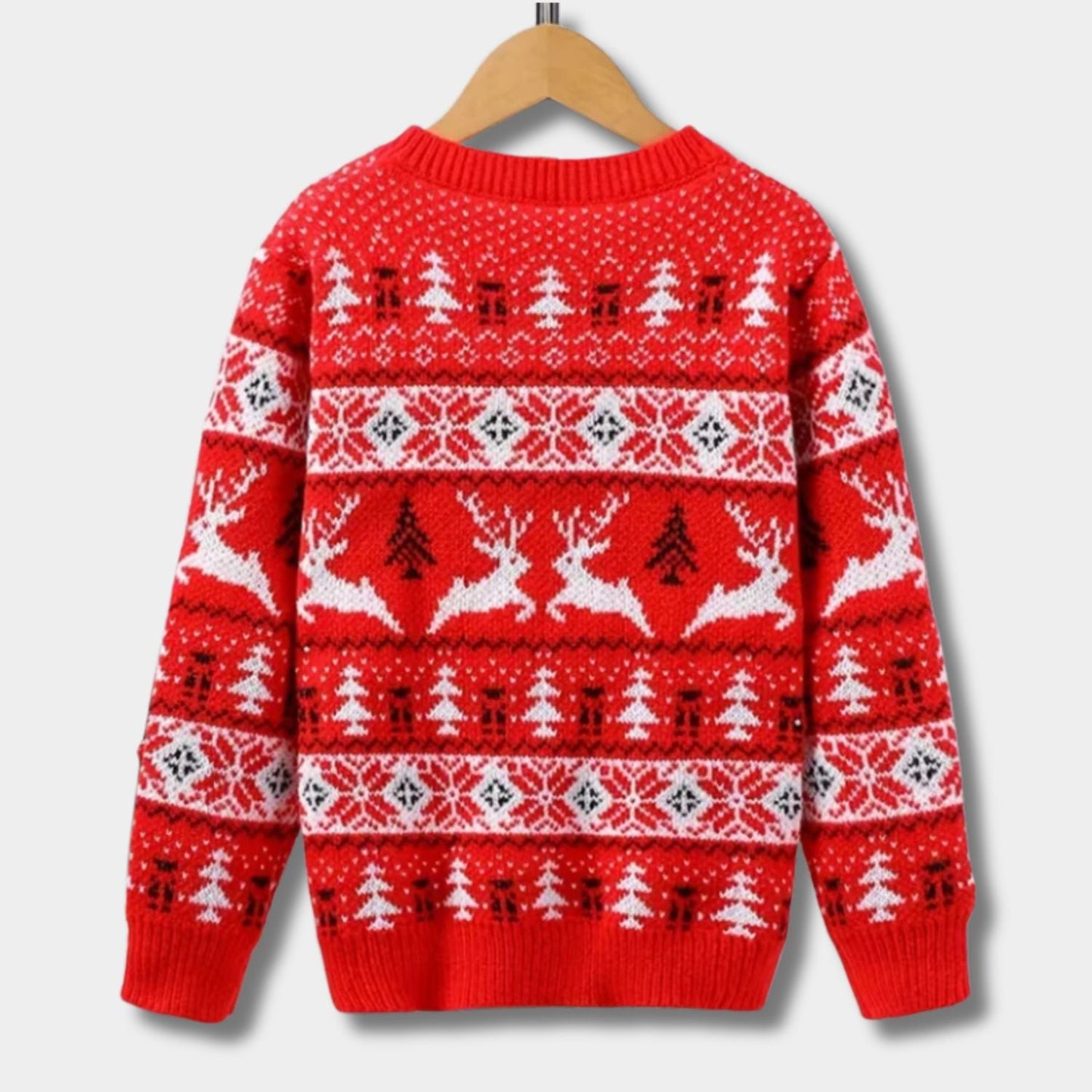 Classic Reindeer Christmas Jumper | Zyphhra