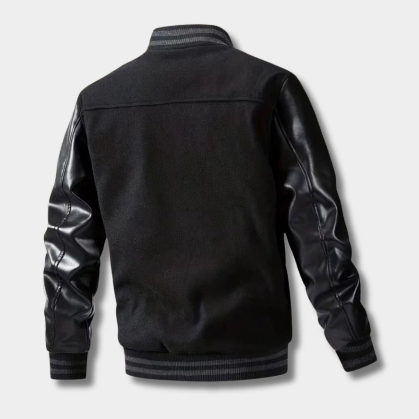Varsity Leather Jacket | Zyphhra