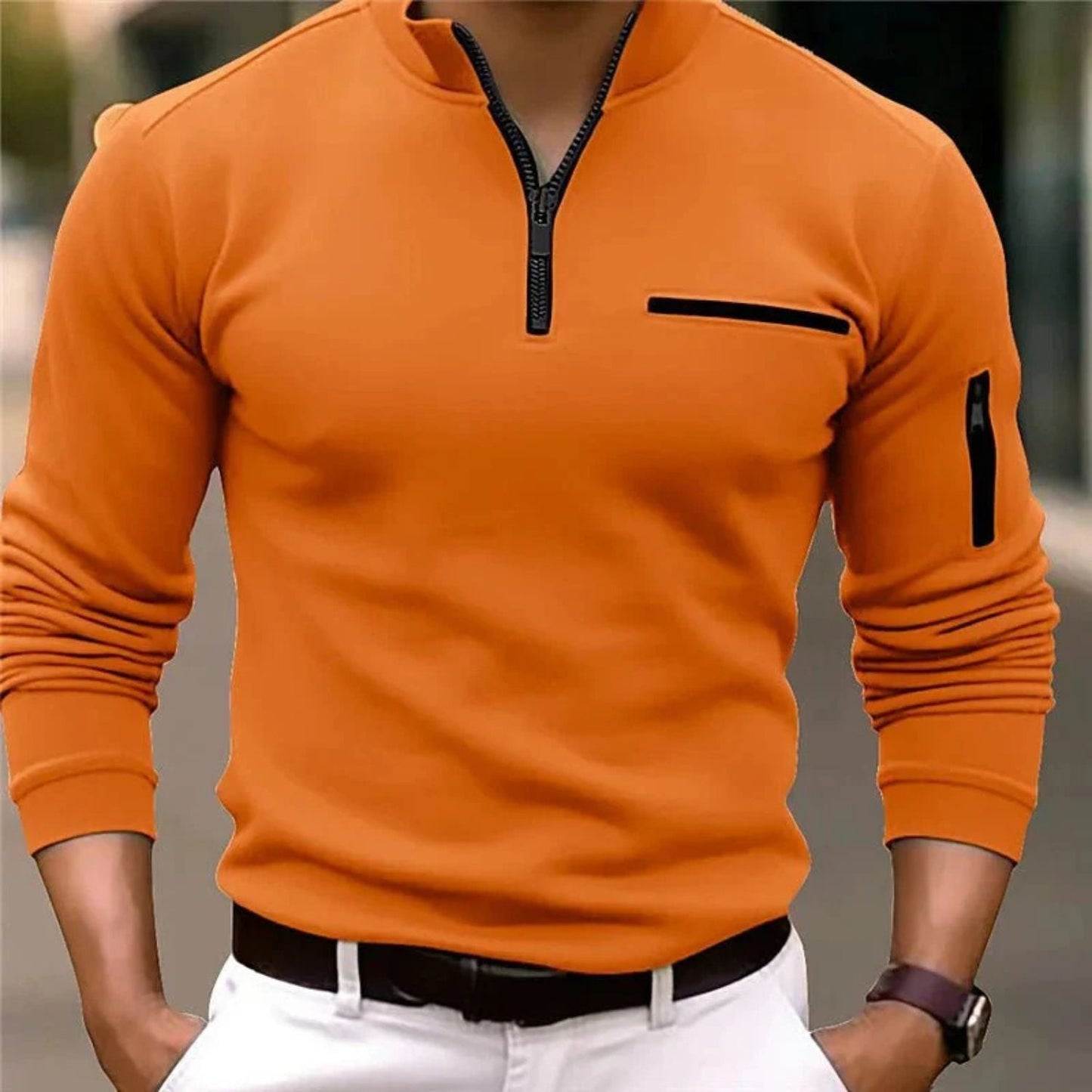 Quarter-Zip Performance Jumper | Zyphhra