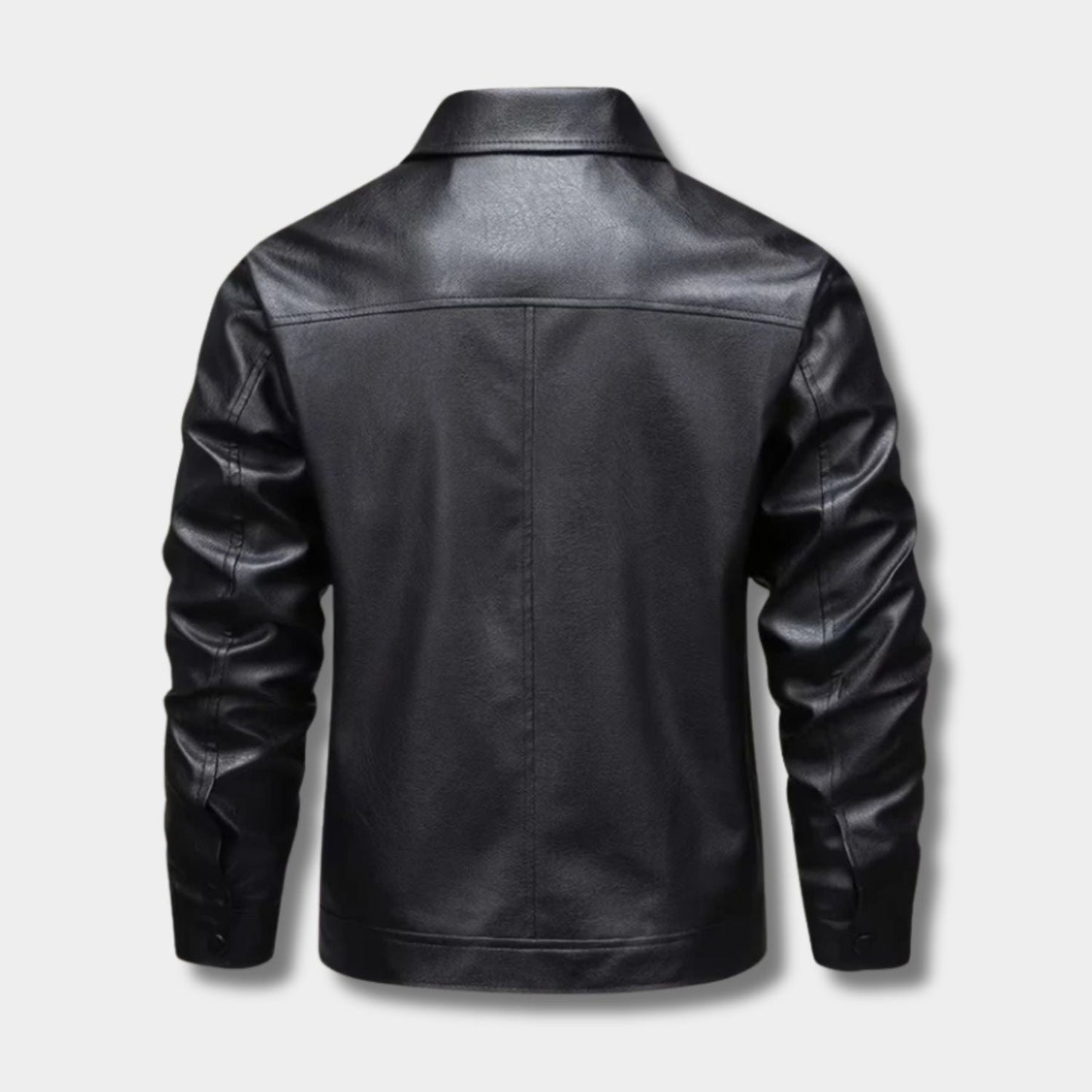 Classic Moto Leather Jacket | Zyphhra