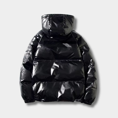 Windproof Hooded Puffer Jacket | Zyphhra