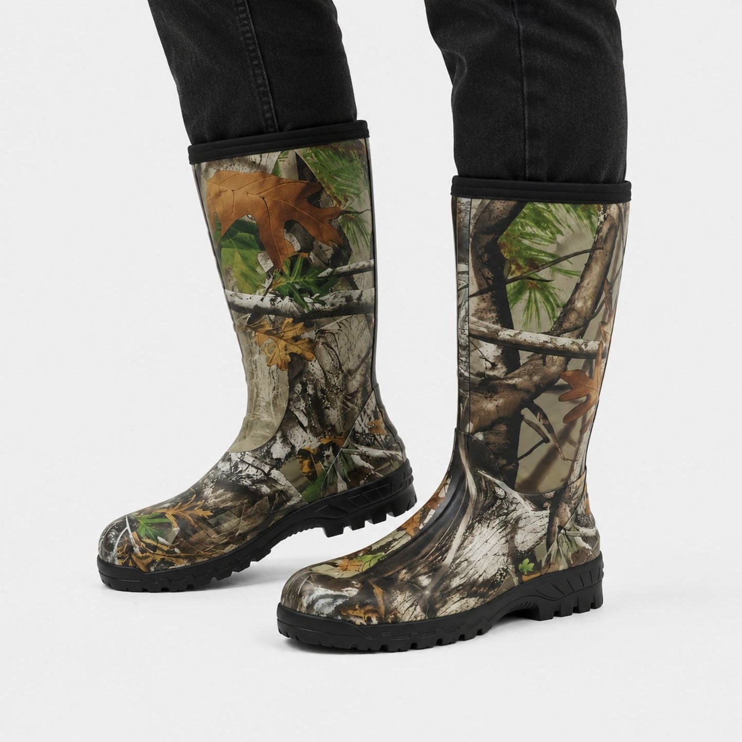 Camouflage Rubber Hunting Boots | Zyphhra