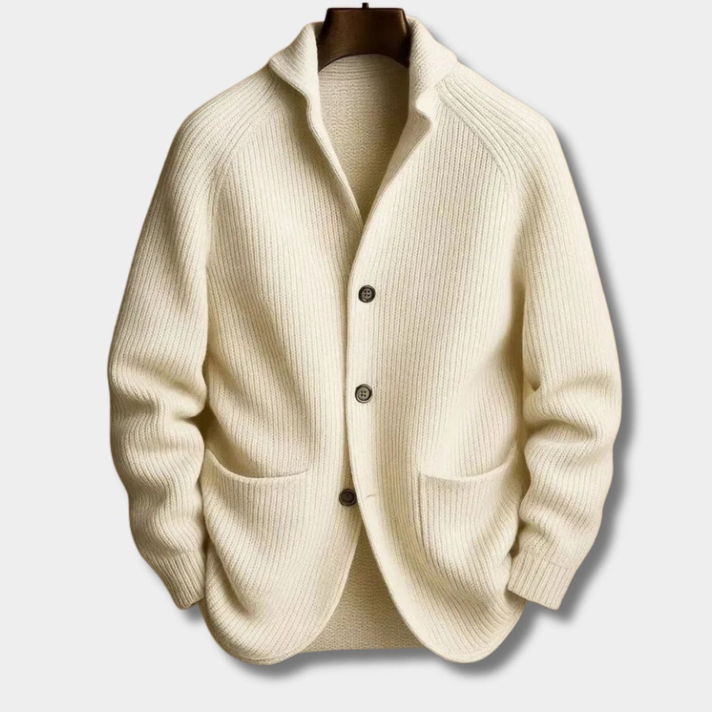 Tailored Shawl Knit Cardigan | Zyphhra